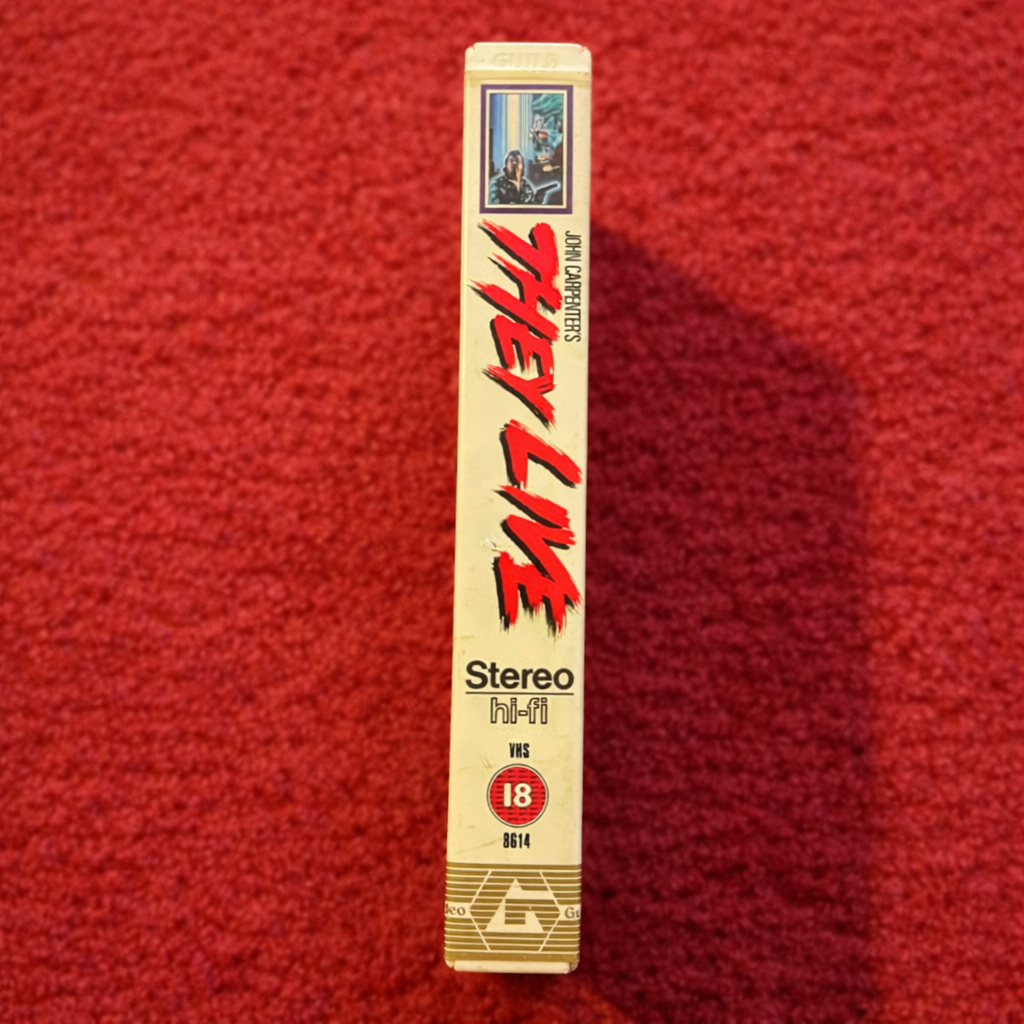 They Live VHS Video (1988) Ex Rental 8614