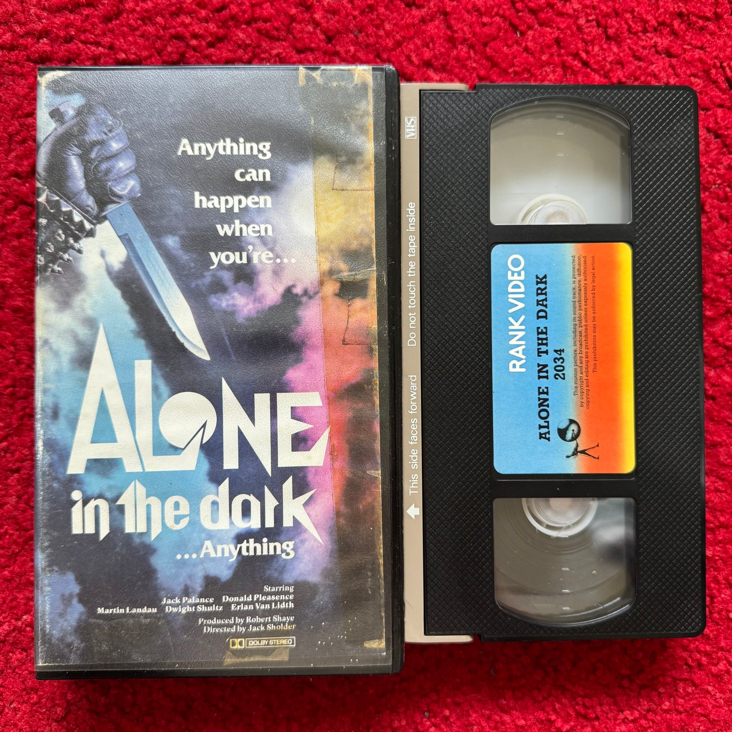Alone In The Dark VHS Video (1982) 2034