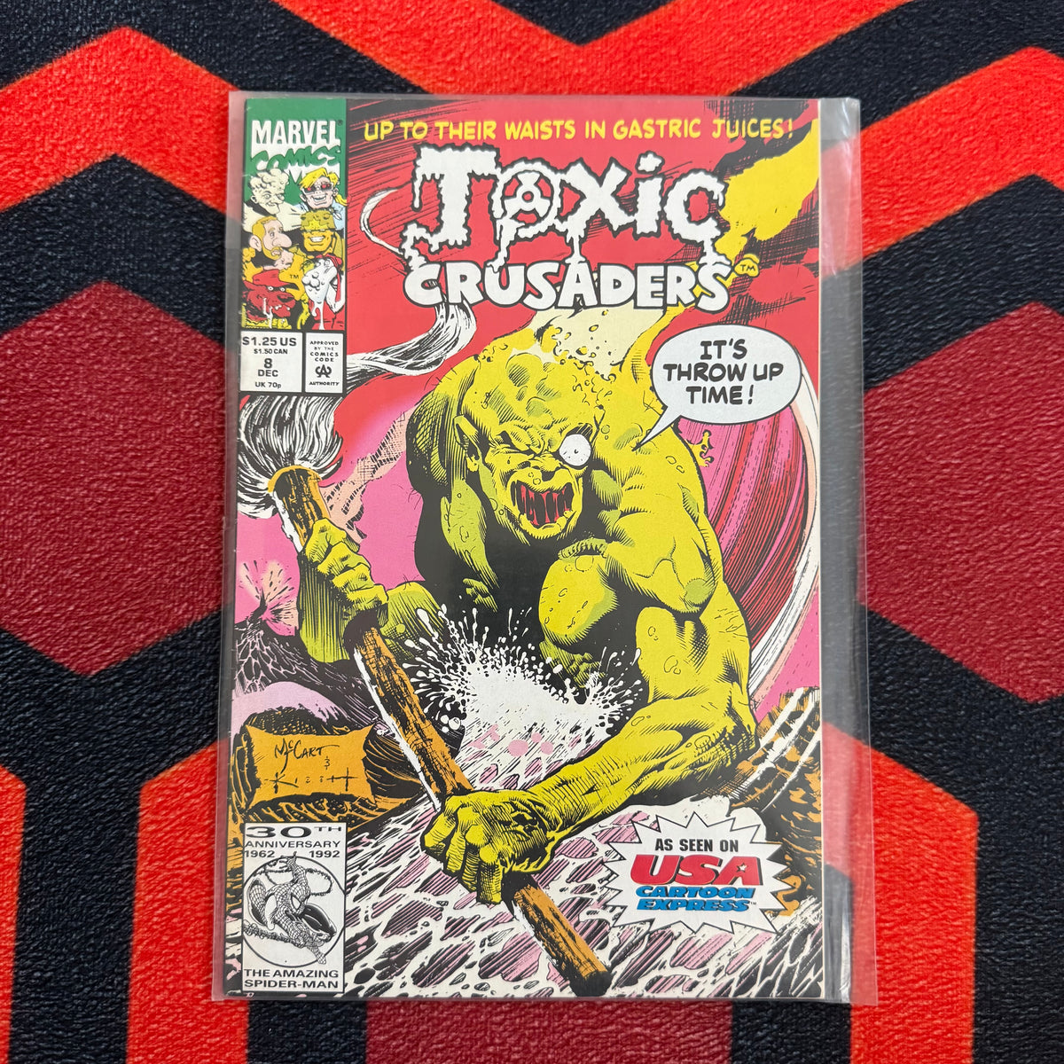 Toxic Crusaders Marvel Comic Book #8 (December 1992)