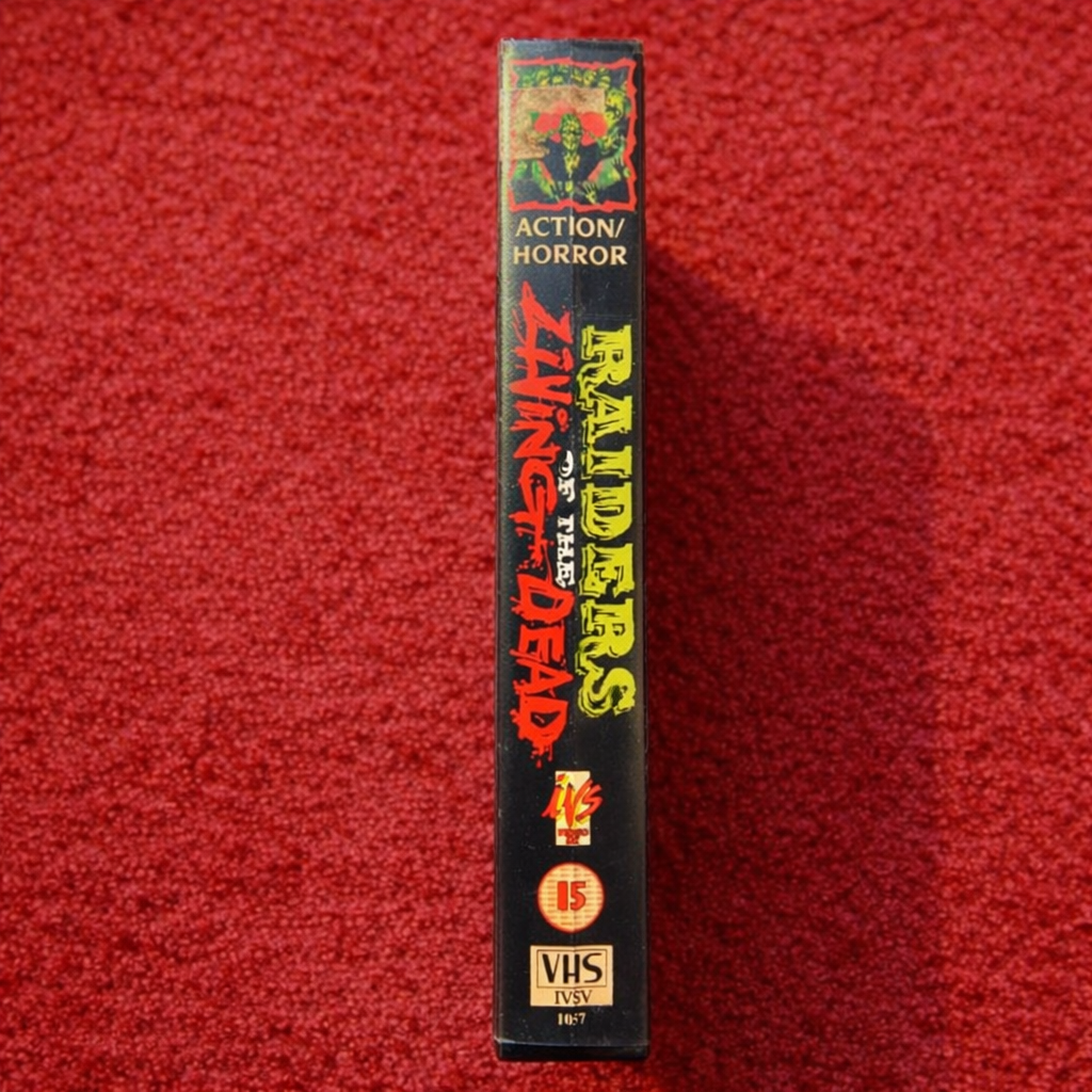Raiders of the Living Dead VHS Video (1986) Ex Rental IVSV1057