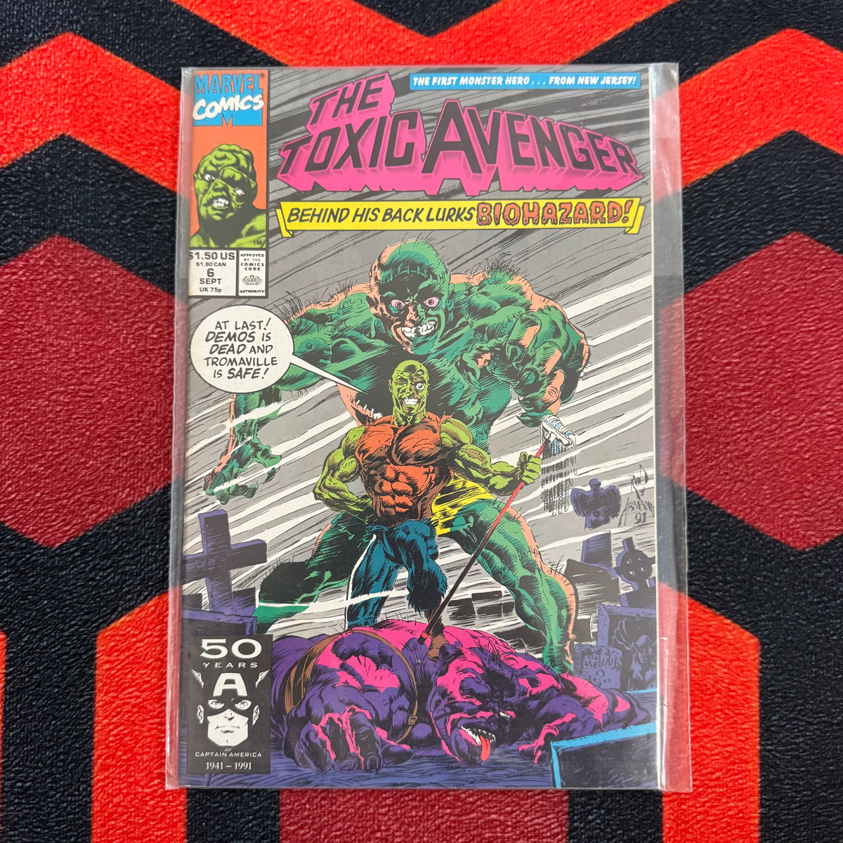 The Toxic Avenger Comic Book #6 (September 1991)