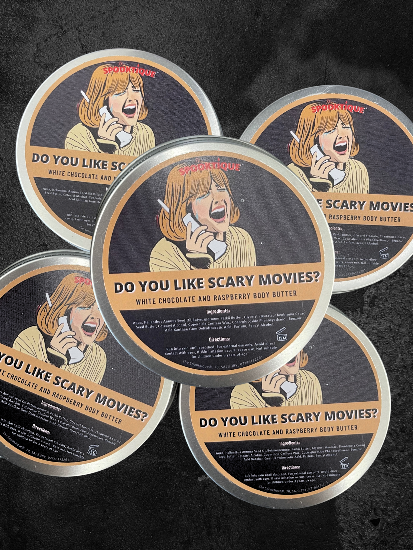 Do You Like Scary Movies? Scream Body Butter - White Chocolate and Raspberry