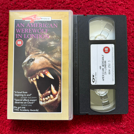 An American Werewolf in London VHS Video (1981) 0842523-GB