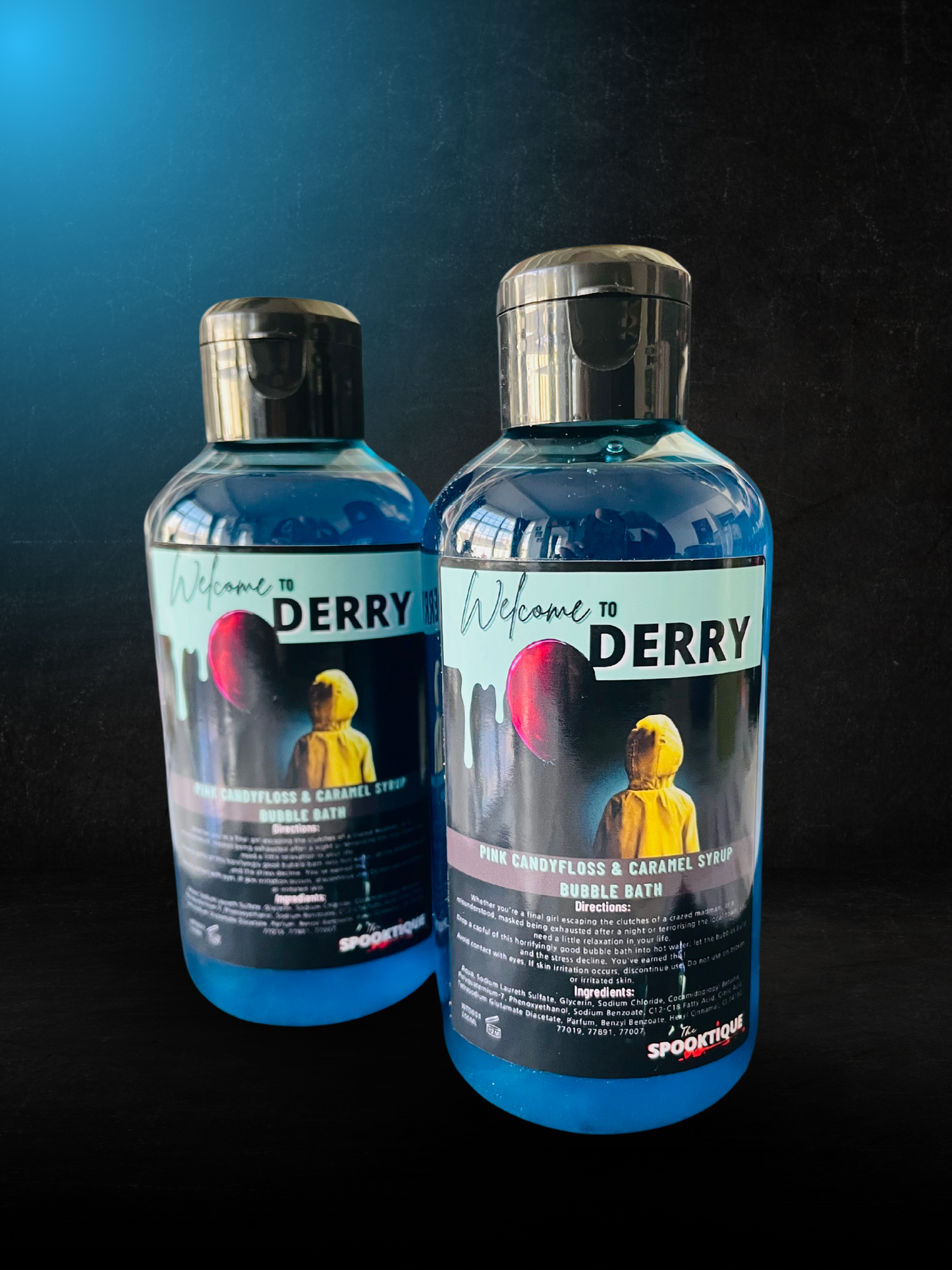 Welcome to Derry Bubble Bath - Raspberry Candy Floss & Caramel Syrup