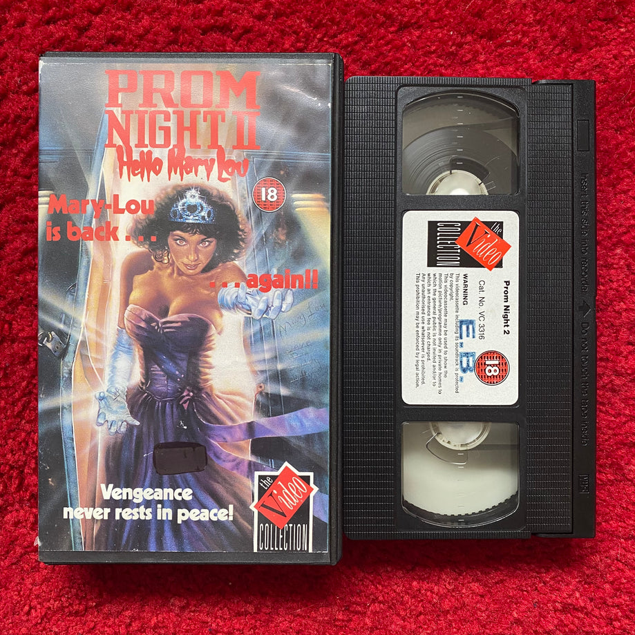 Prom Night II: Hello Mary Lou VHS Video (1987) VC3316