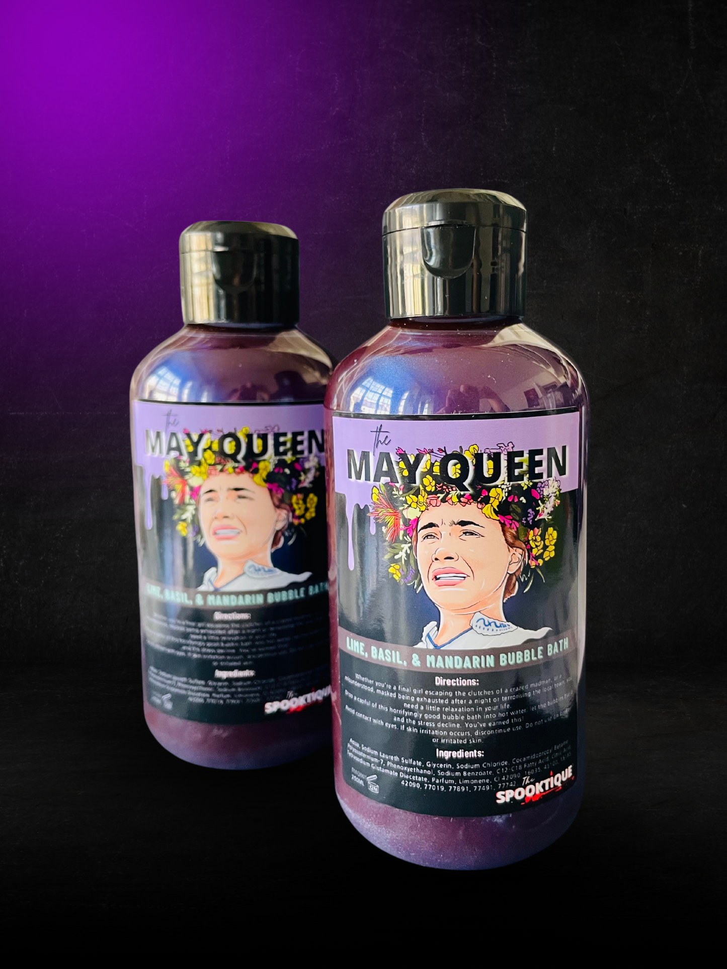 The May Queen Midsommar Bubble Bath - Lime, Basil, & Mandarin