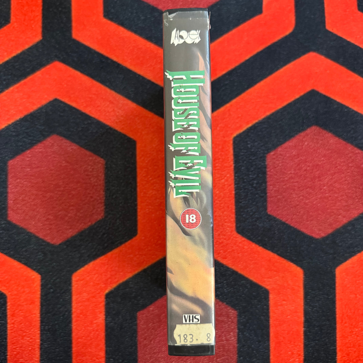 House of Evil Ex Rental VHS Video (1982)