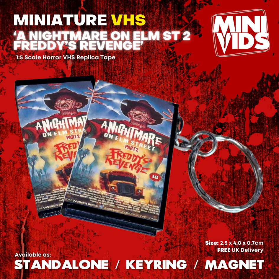 A Nightmare on Elm Street 3: Dream Warriors 'MiniVids' Miniature Horror VHS