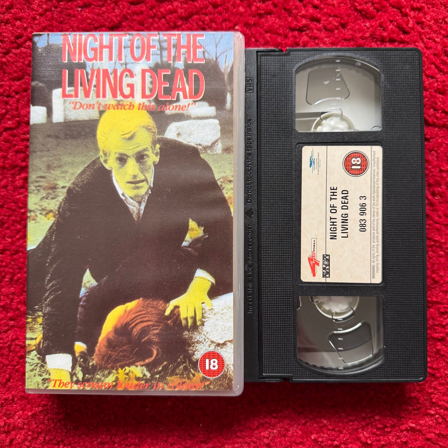 Night of the Living Dead VHS Video (1968) 839063