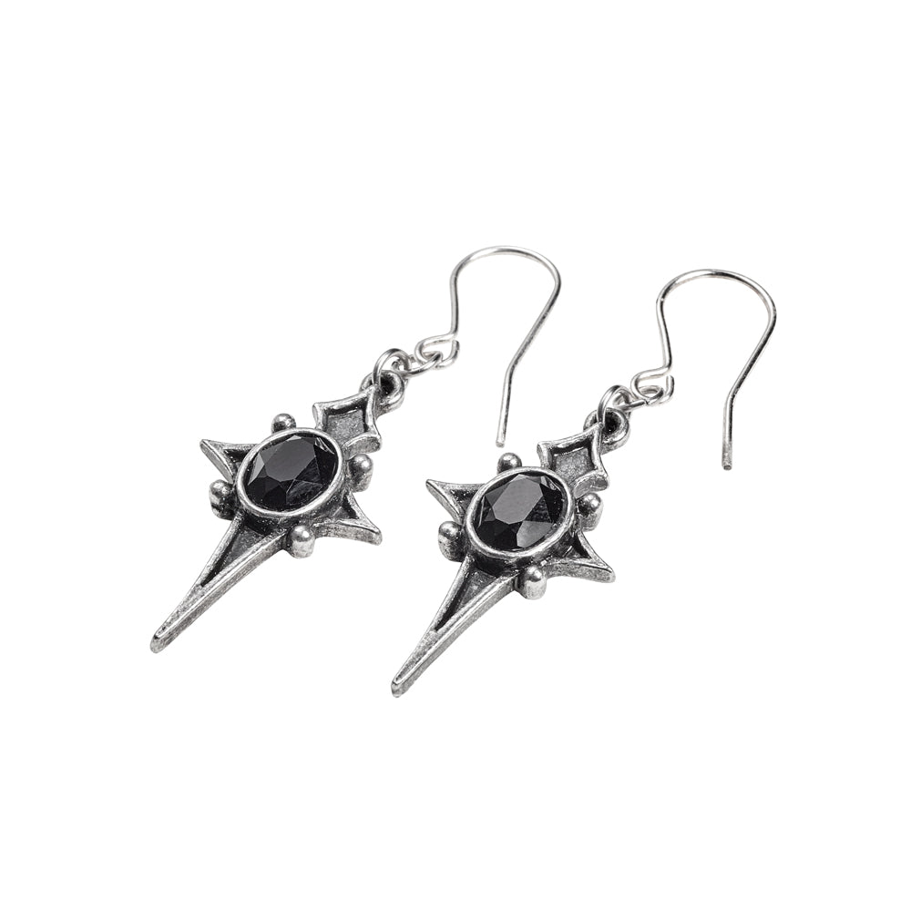 Alchemy Gothic Sterne Leben Pair of Dropper Earrings (E431)