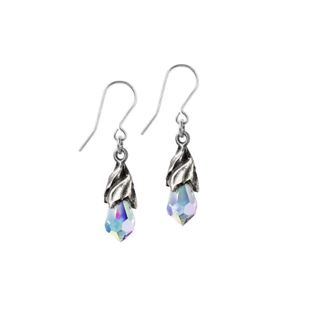 Alchemy Gothic Empyrean Tear Pair of Dropper Earrings (E437C)