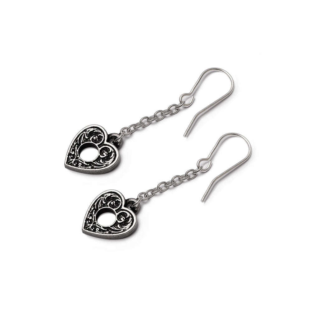 Alchemy Gothic Planchette Pair of Dropper Earrings (E471)
