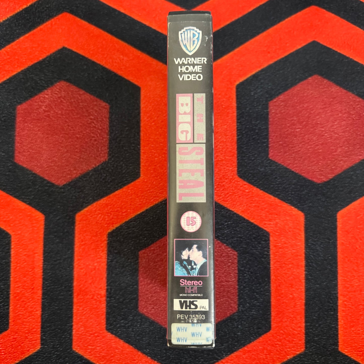 The Big Steal Ex Rental VHS Video (1990) PEV35393