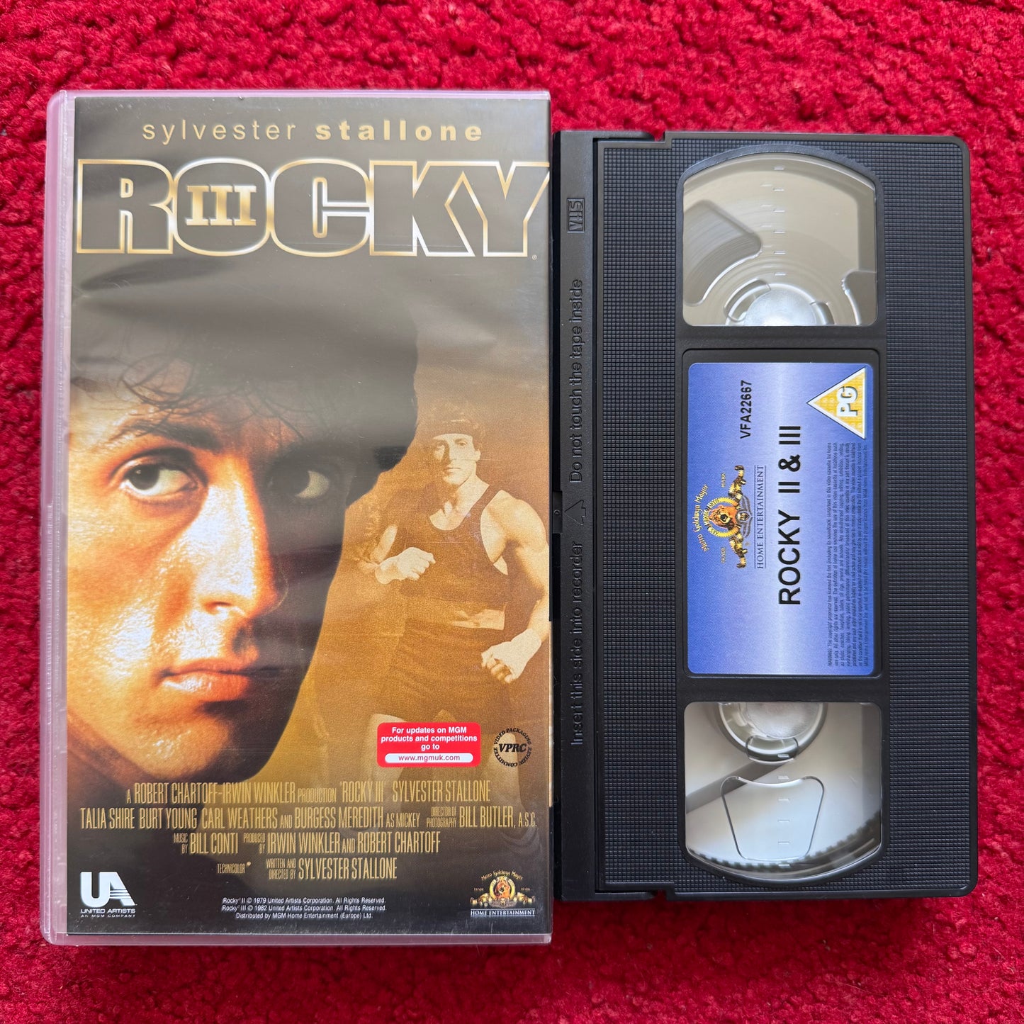 Rocky II / Rocky III Double Feature VHS Video (1979) 20656CSBMZ1