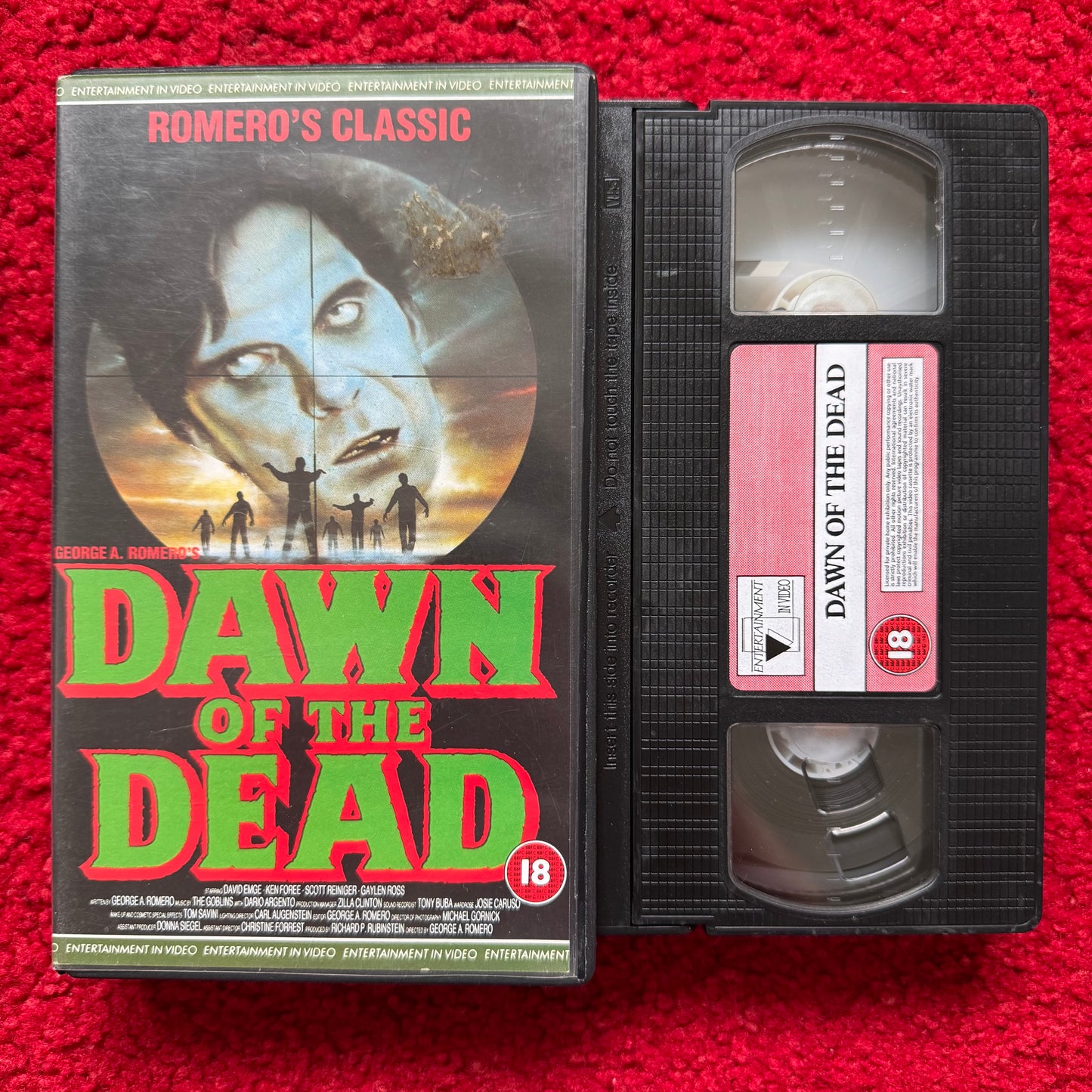 Dawn Of The Dead VHS Video (1978) EVS1027