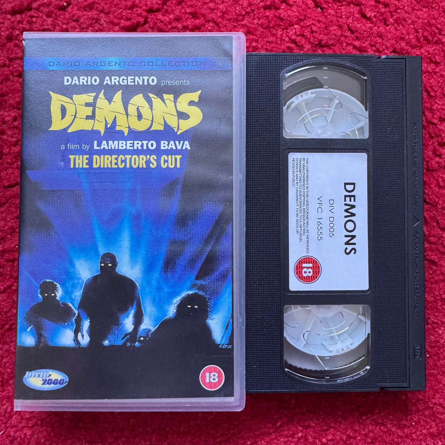 Demons VHS Video (1985) DIVD005