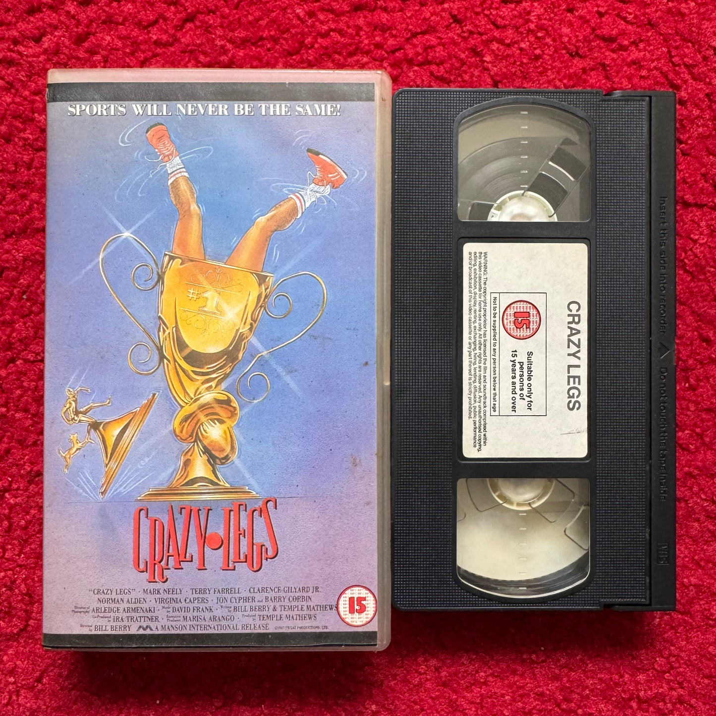 Crazy Legs VHS Video (1989) TGP0008