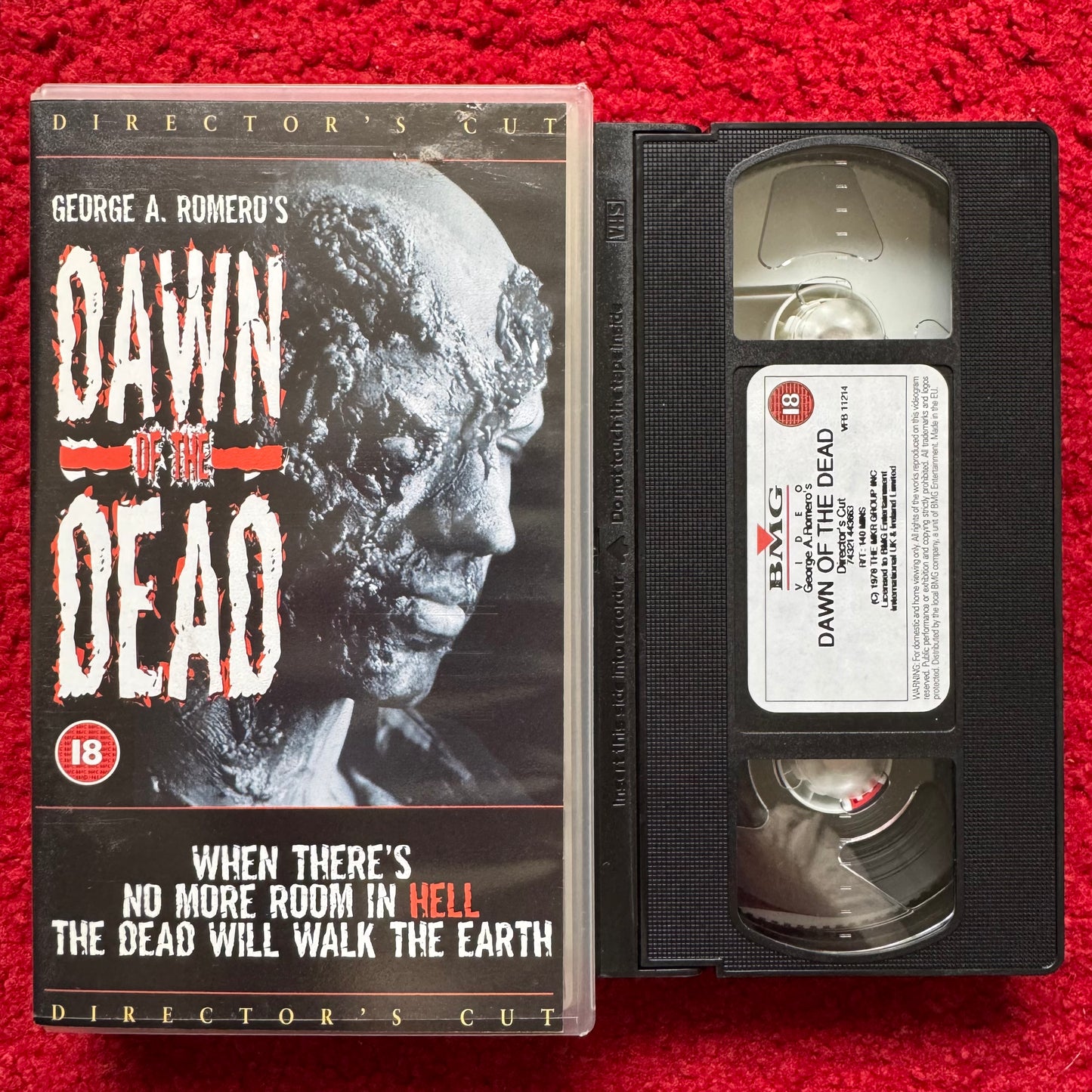 Dawn of the Dead VHS Video (1978) 74321-443663