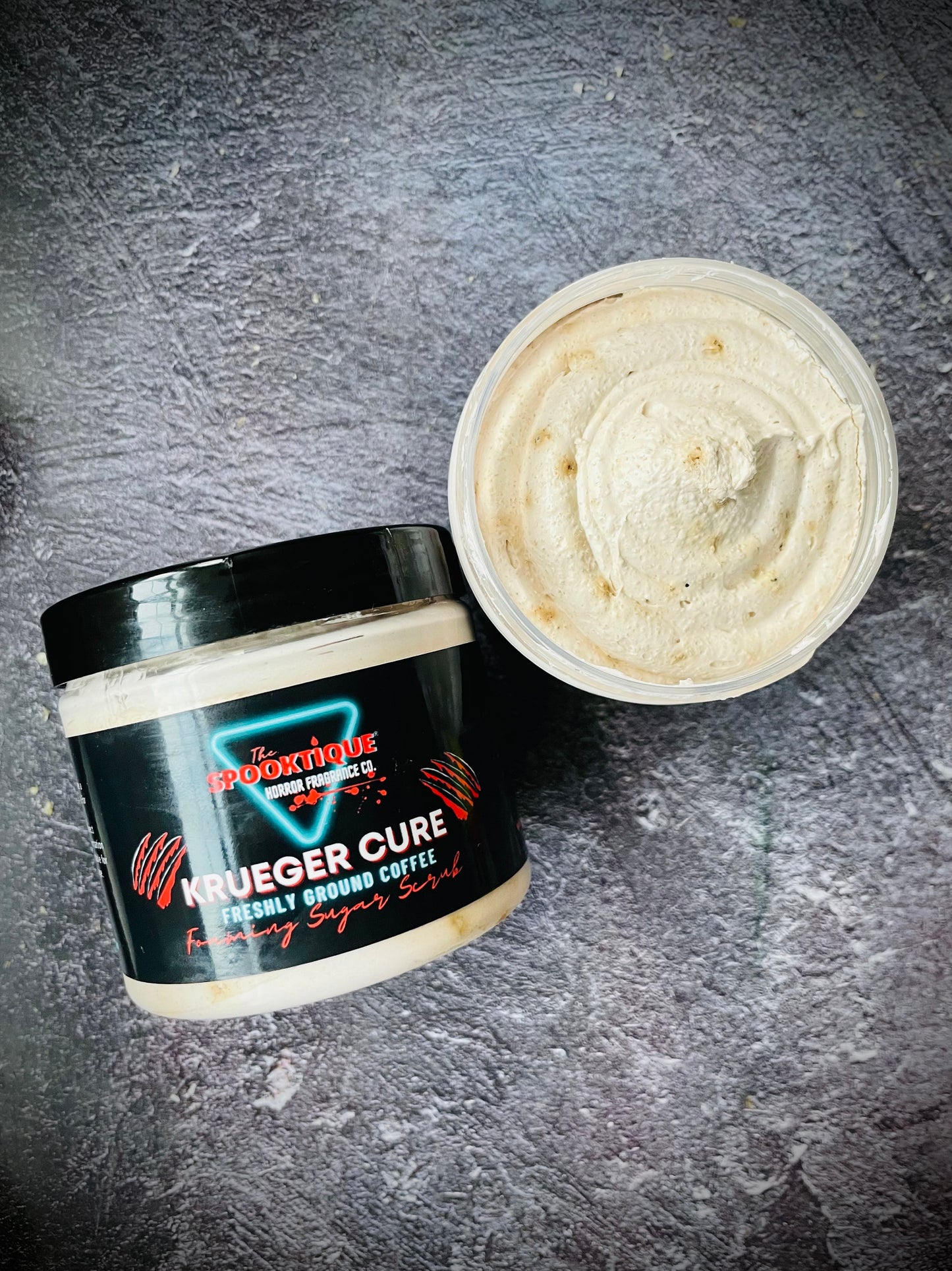 Freddy Krueger Cure Sugar Scrub - Freshly Ground Coffee & Vanilla Cream