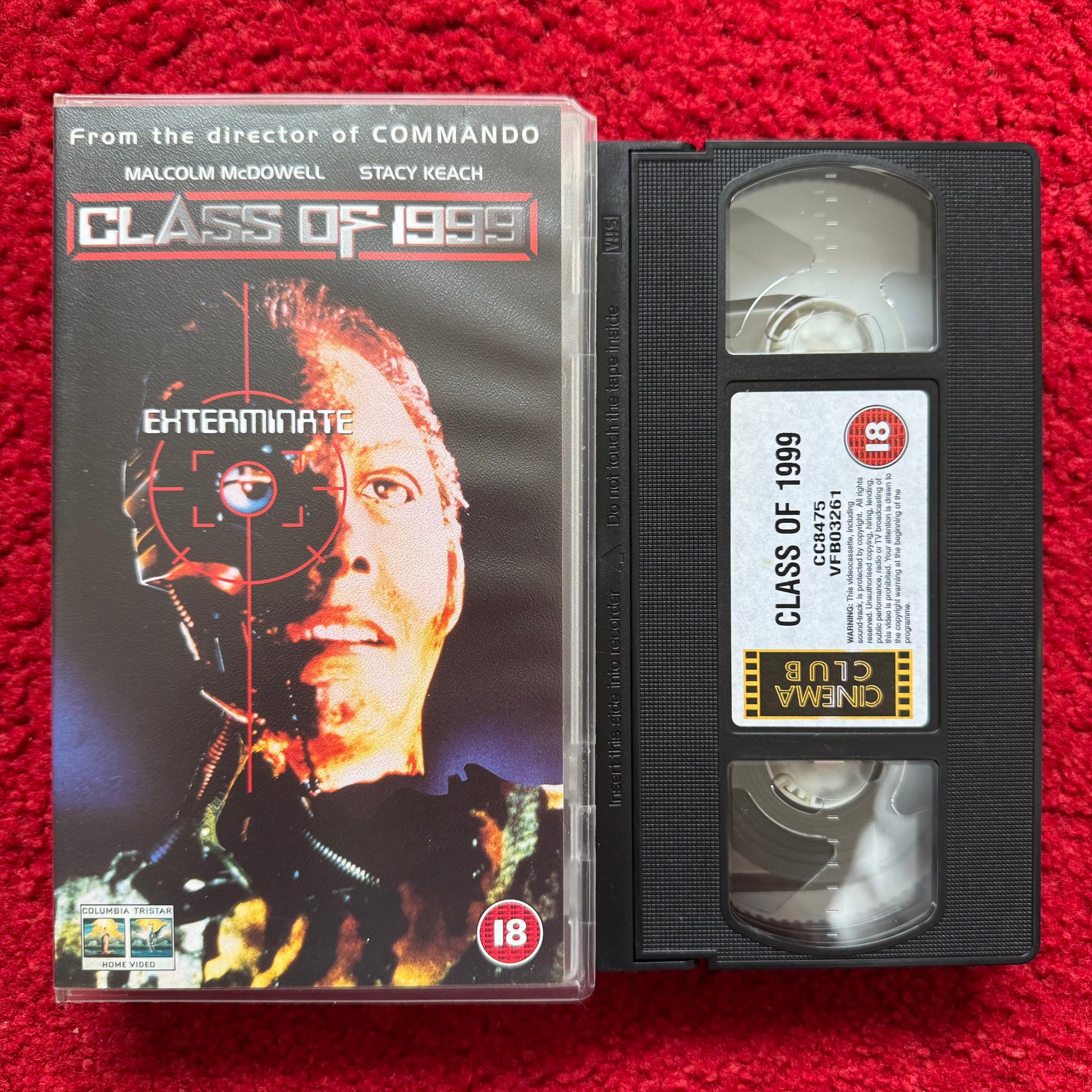 Class of 1999 VHS Video (1990) CC8475