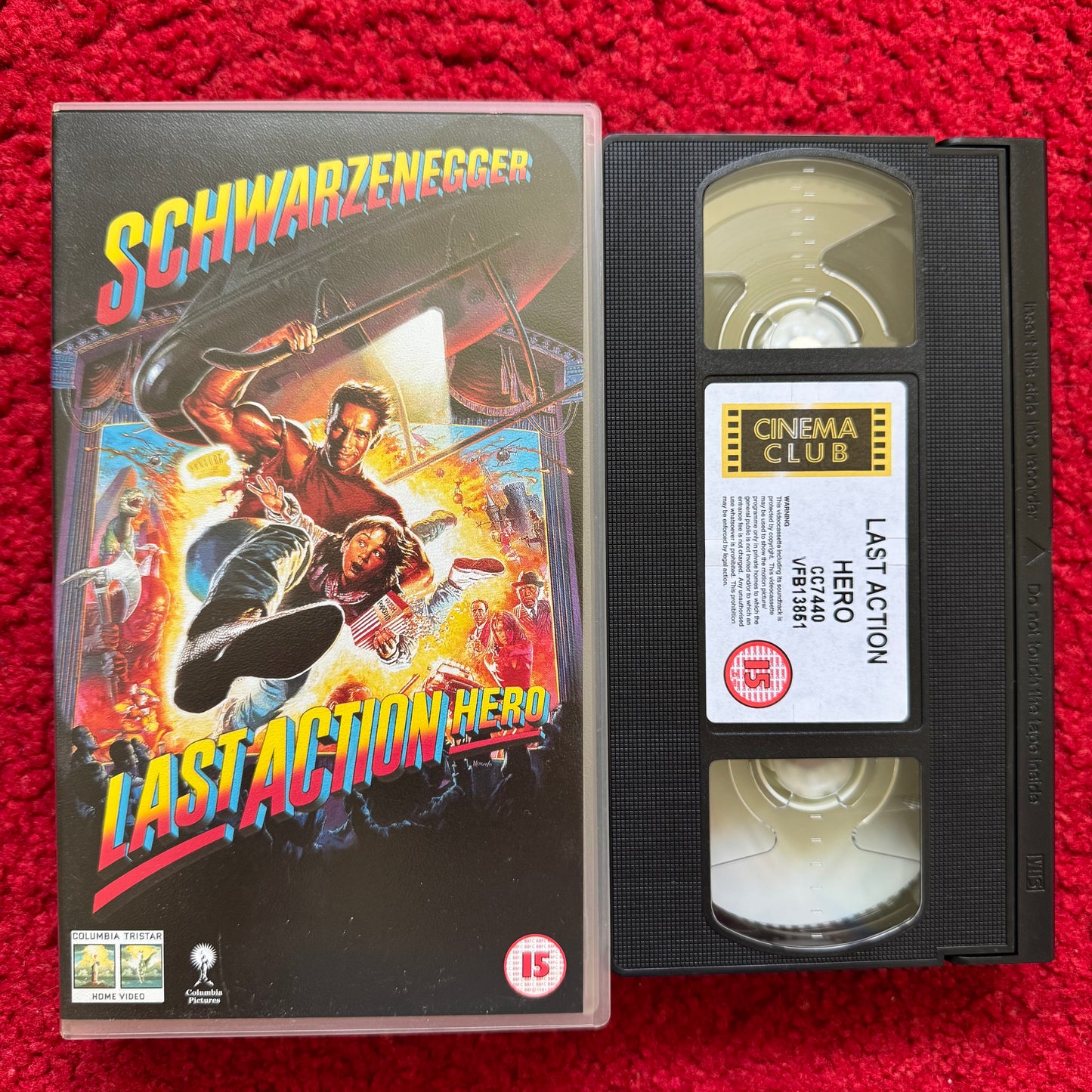Last Action Hero VHS Video (1993) CC7440