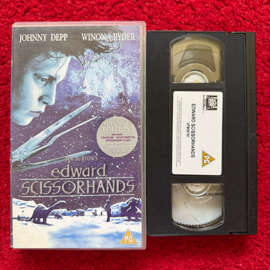 Edward Scissorhands VHS Video (1990) 01867CS