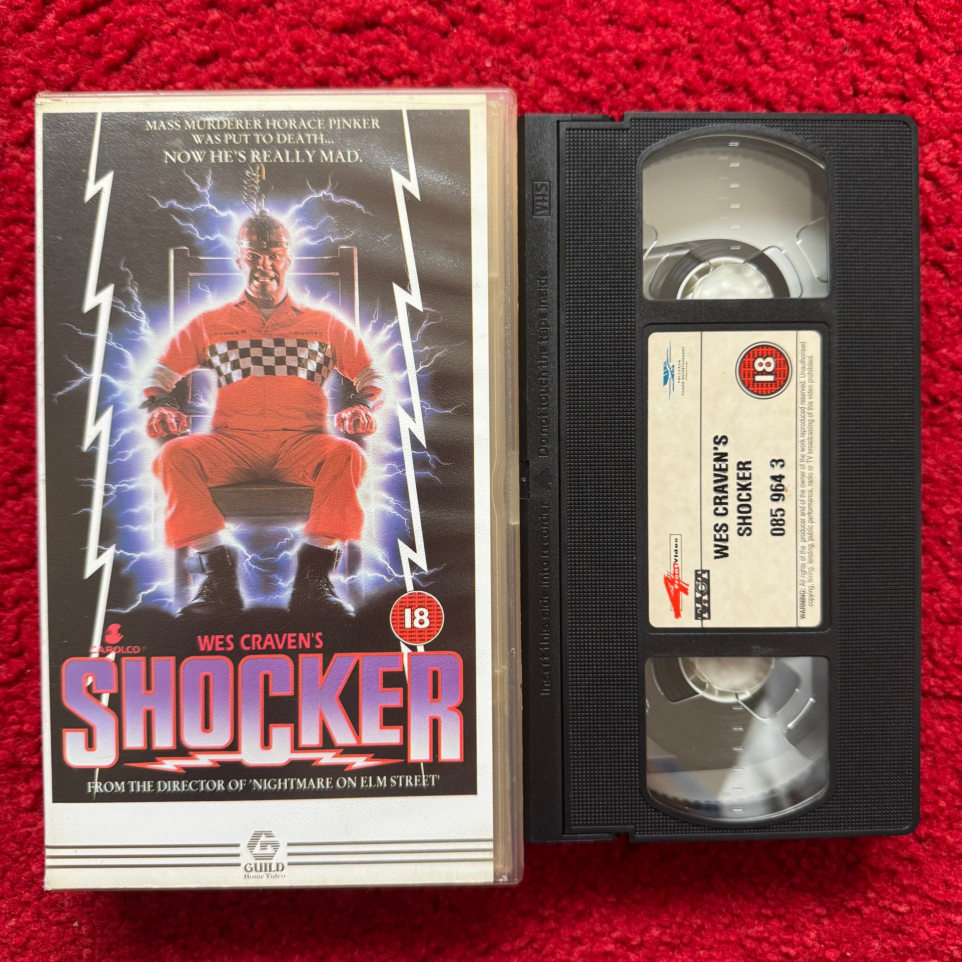 Shocker VHS Video (1989) 0859643