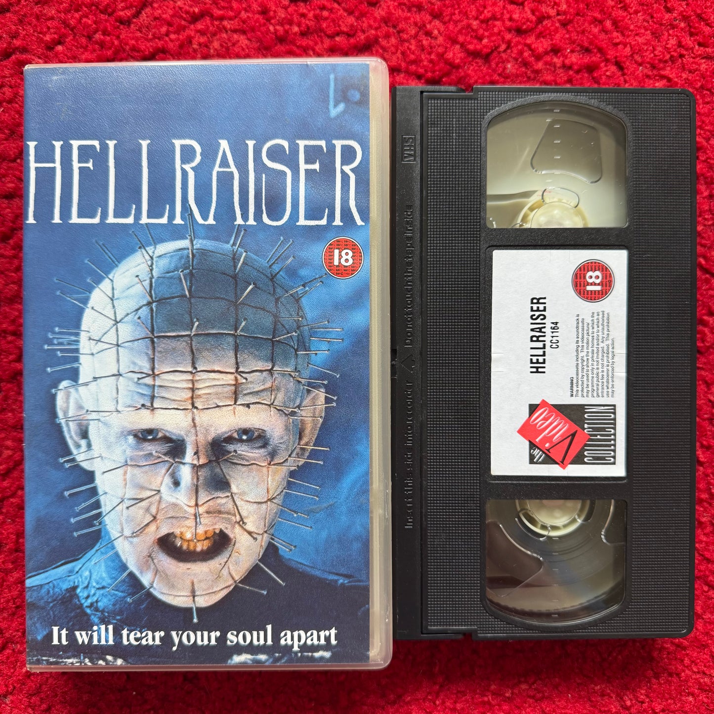 Hellraiser VHS Video (1988) CC1164