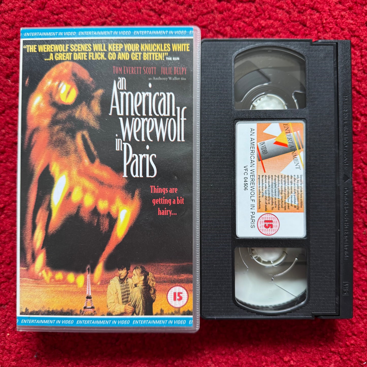 An American Werewolf In Paris VHS Video (1997) EVS1274