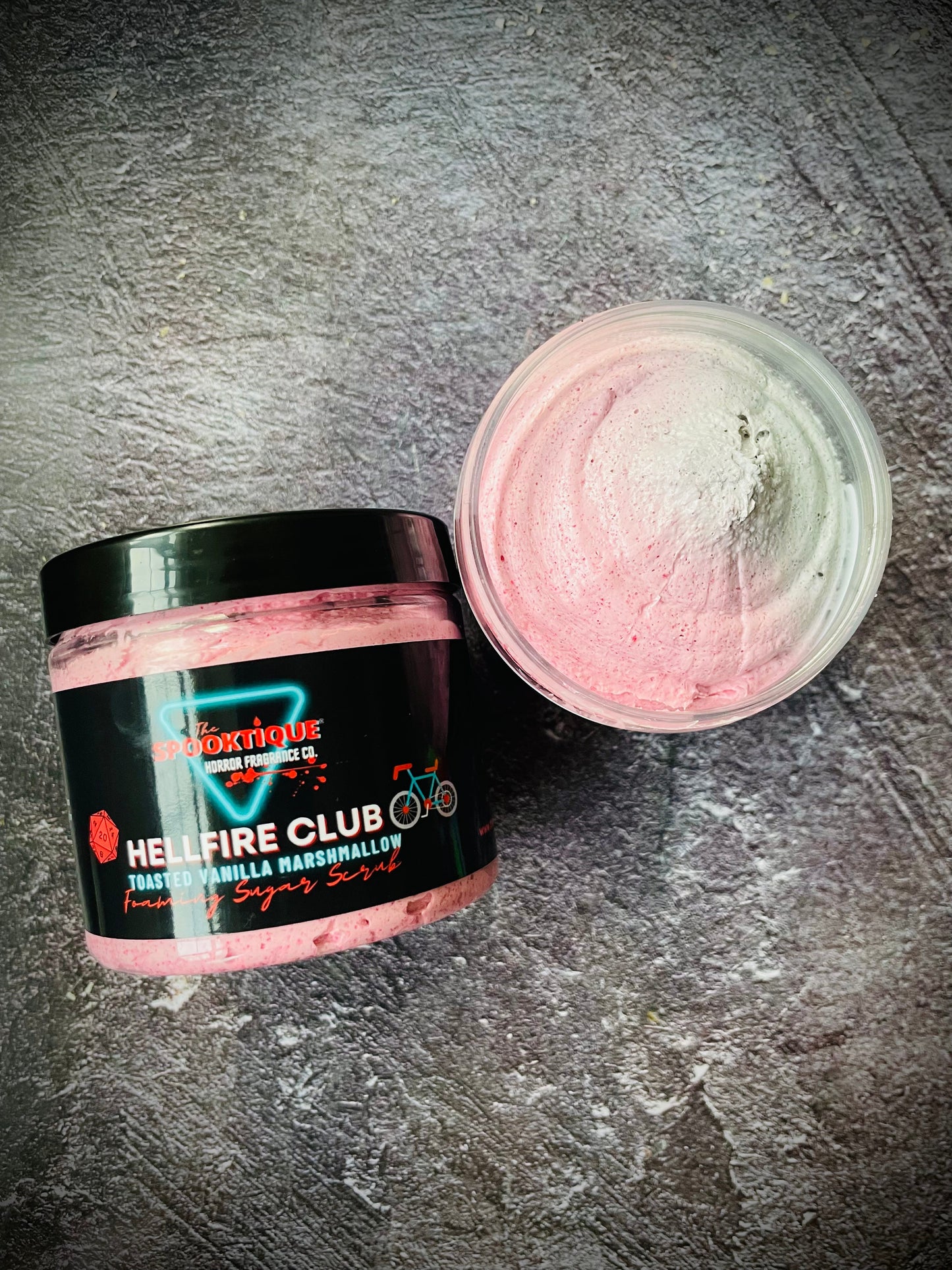 Hellfire Club Stranger Things Sugar Scrub - Toasted Marshmallow