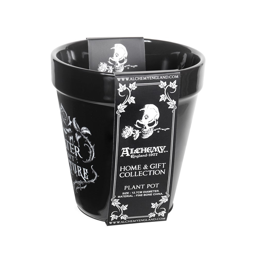 Alchemy Gothic Water Don't Torture- Garden Plant Pot (GPP4)
