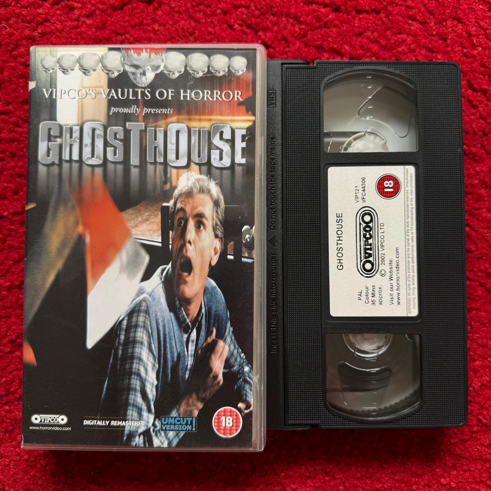 Ghosthouse VHS Video (1988) VIP121