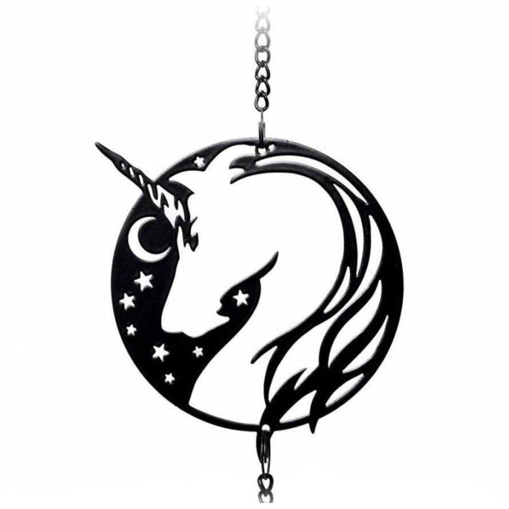Alchemy Gothic Night Unicorn Hanging Decoration (HD23)