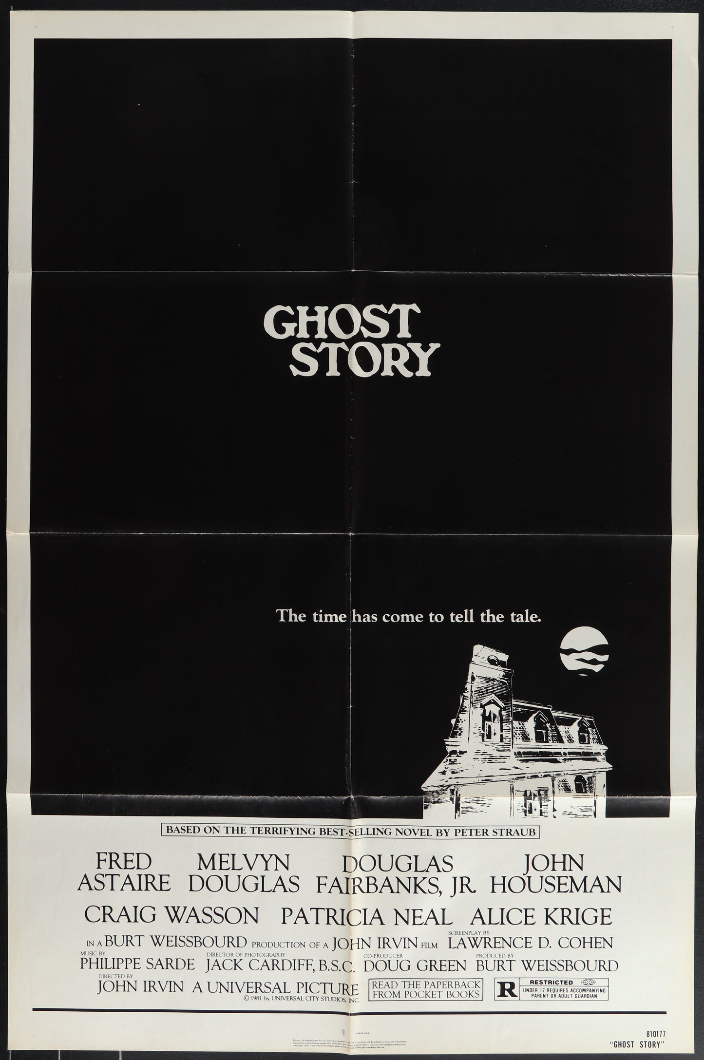 Ghost Story (1981) Original US One Sheet Movie Poster
