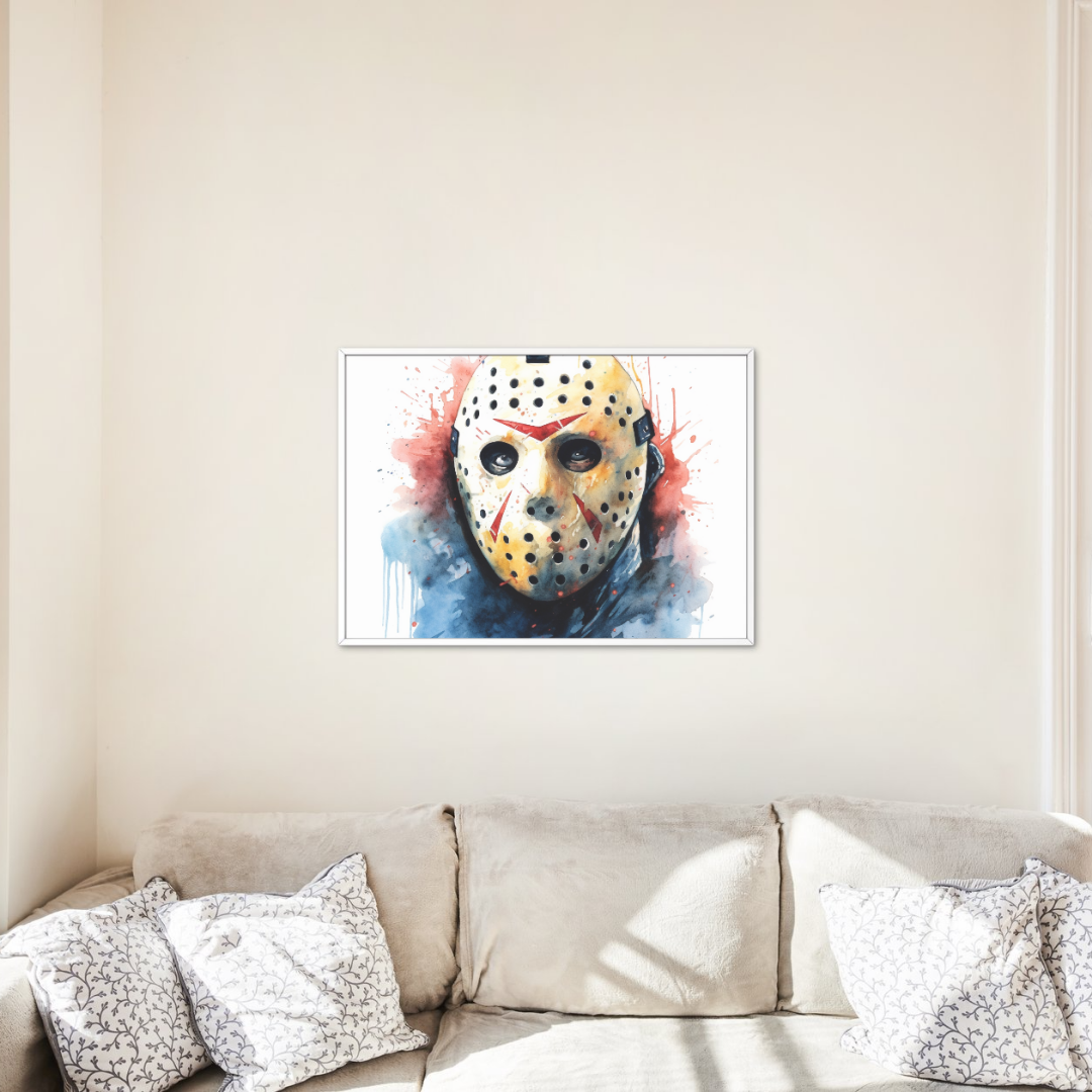 Jason Vorhees, Friday the 13th - Horror Icons Wall Art Digital Print