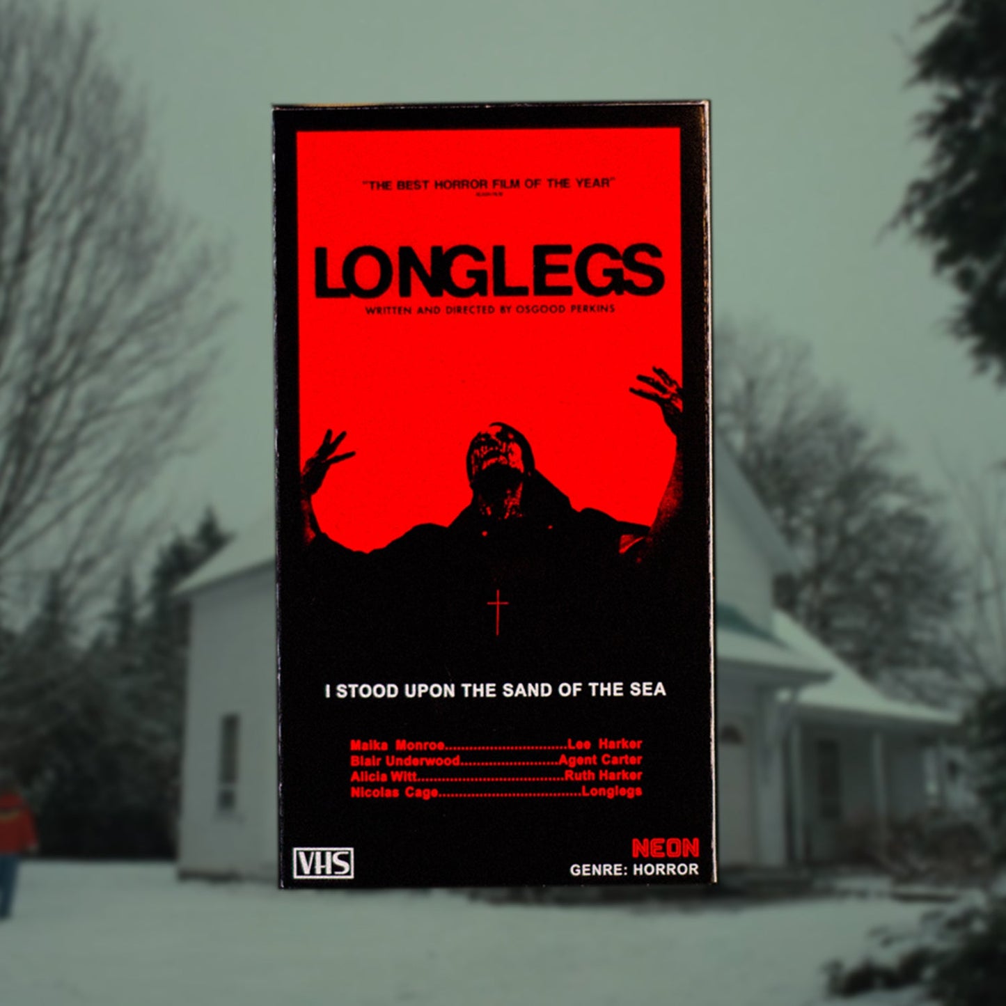 Longlegs Custom VHS Edition