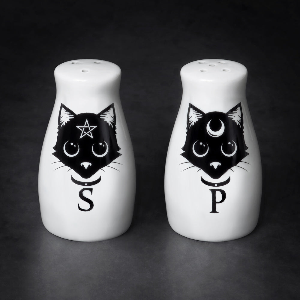 Alchemy Gothic Cats: Salt & Pepper Set (MRSP3)