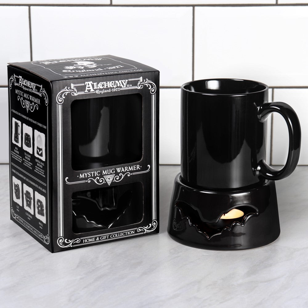 Alchemy Gothic Bat Design Mug Warmer (MWCB1)