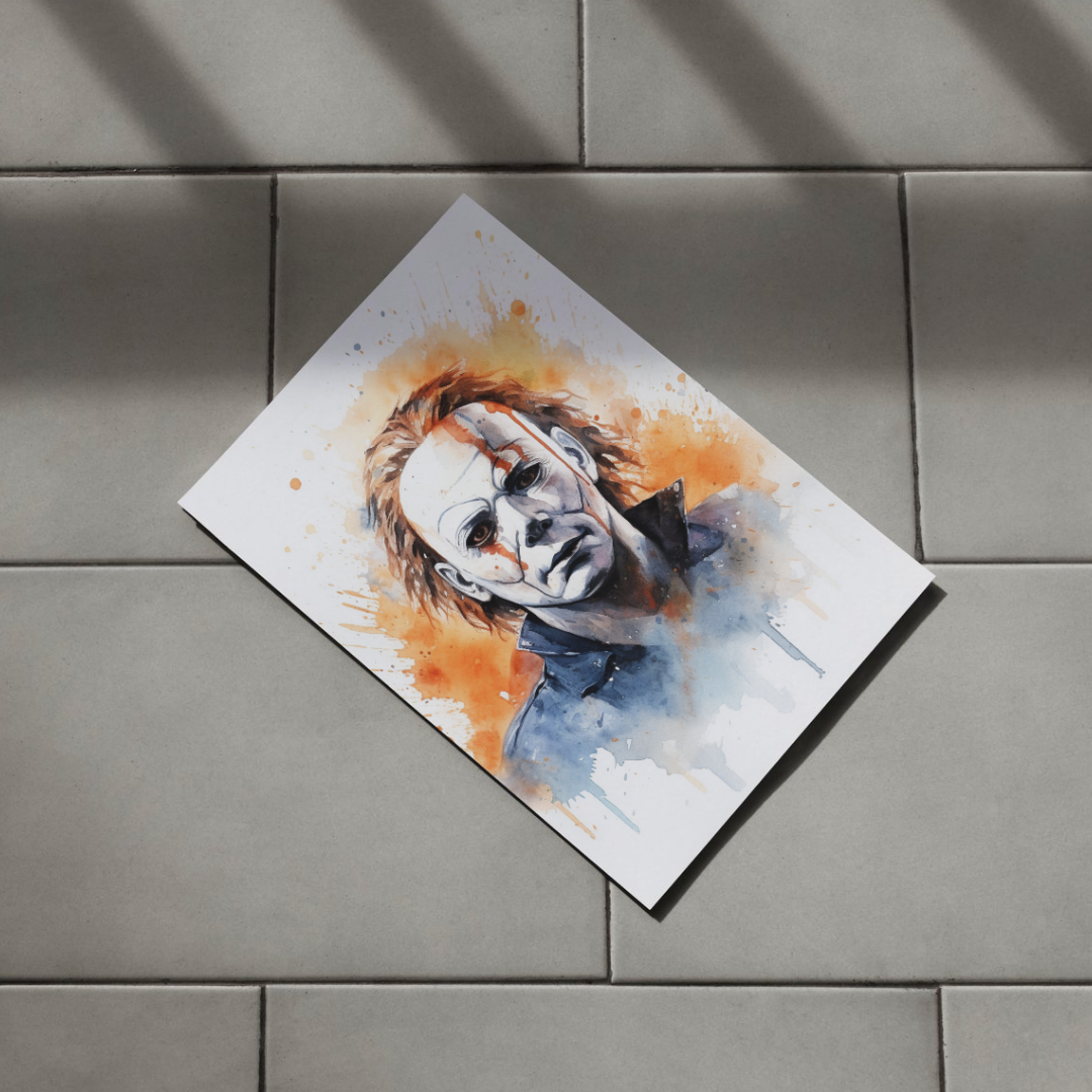 Michael Myers - Horror Icons Wall Art Digital Print