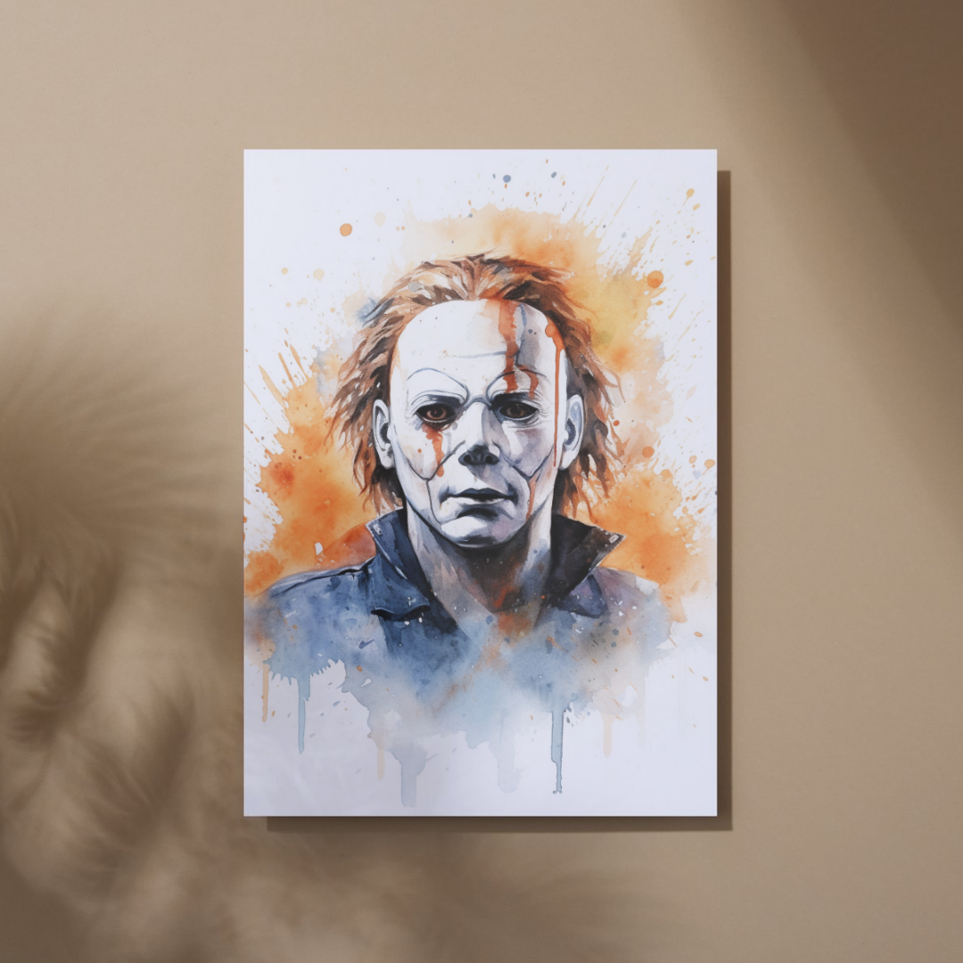 Michael Myers - Horror Icons Wall Art Digital Print