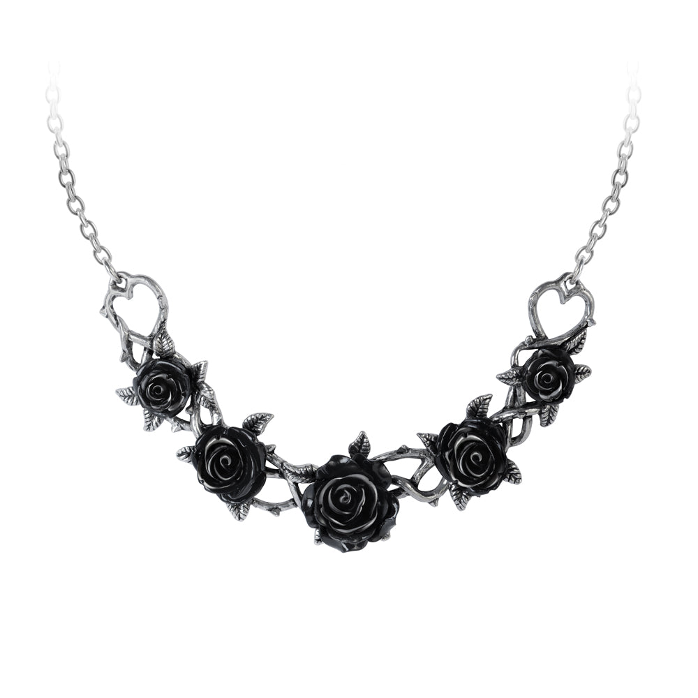 Alchemy Gothic Rose Briar Necklace (P864)