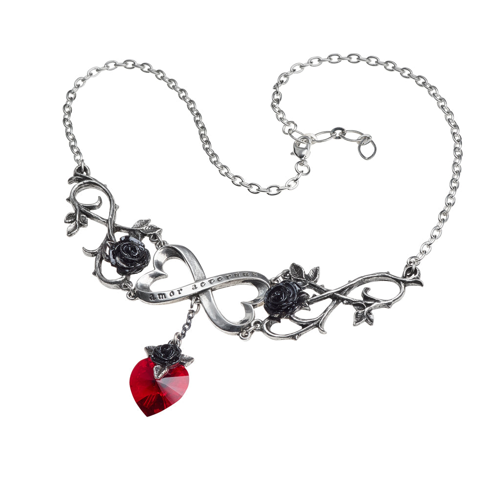 Alchemy Gothic Infinite Love Necklace (P868)