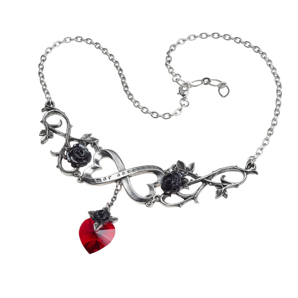 Alchemy Gothic Infinite Love Necklace (P868)