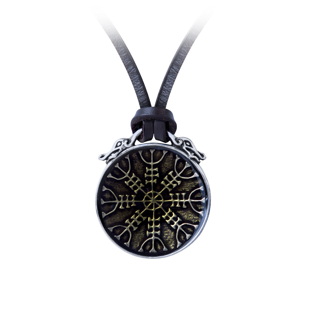 Alchemy Gothic Aegishjalmur Pendant (P875)