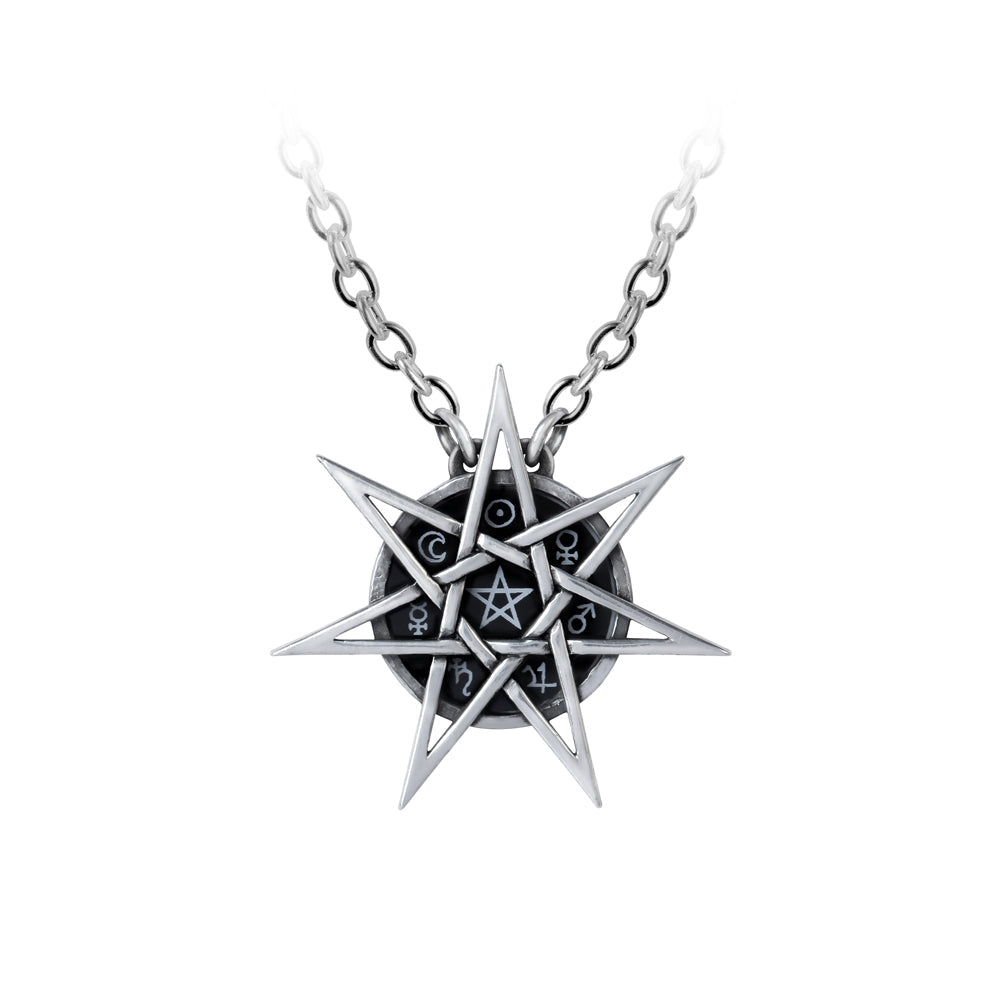 Alchemy Gothic Elven Star Pendant (P878)