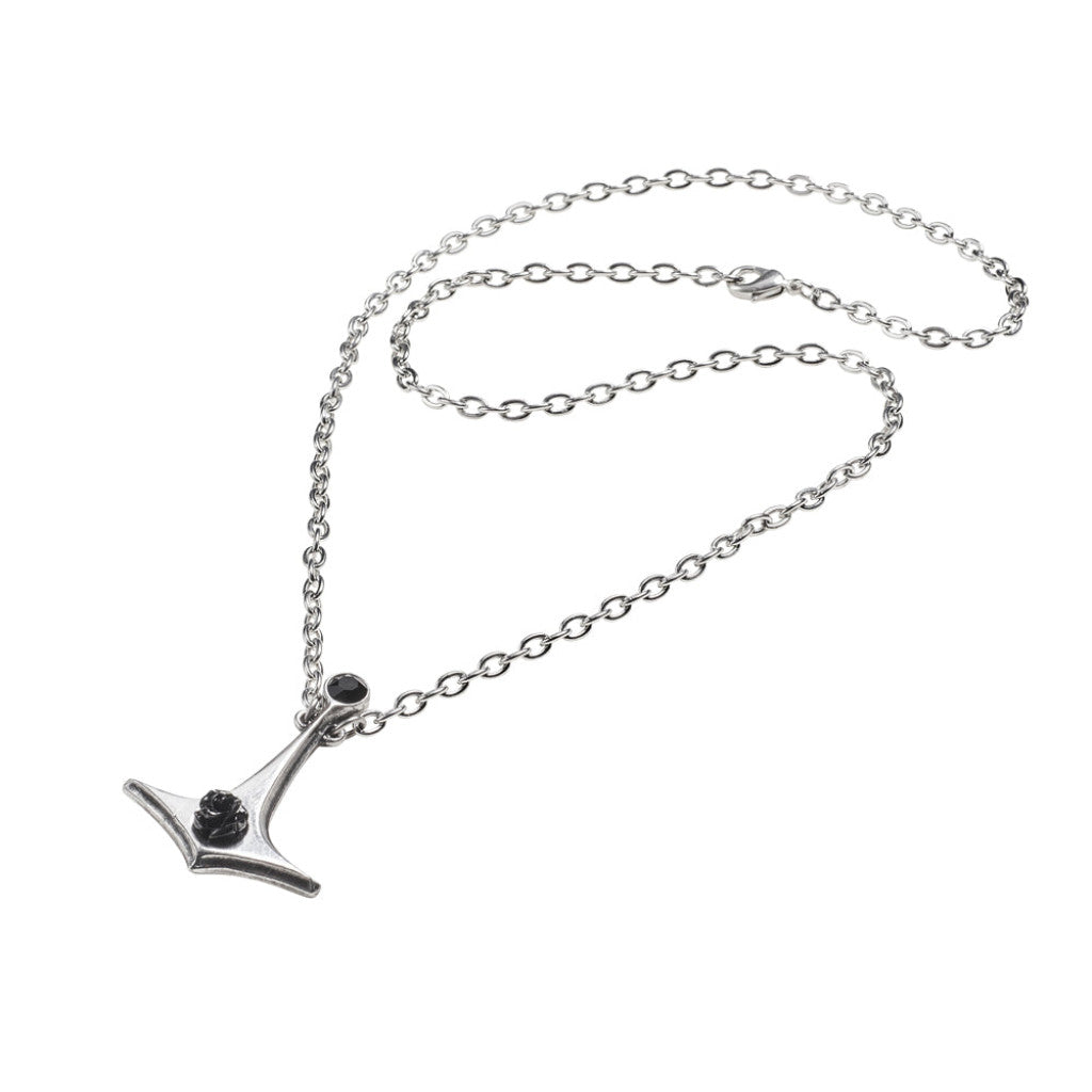 Alchemy Gothic Thor's Rose Pendant (P880)