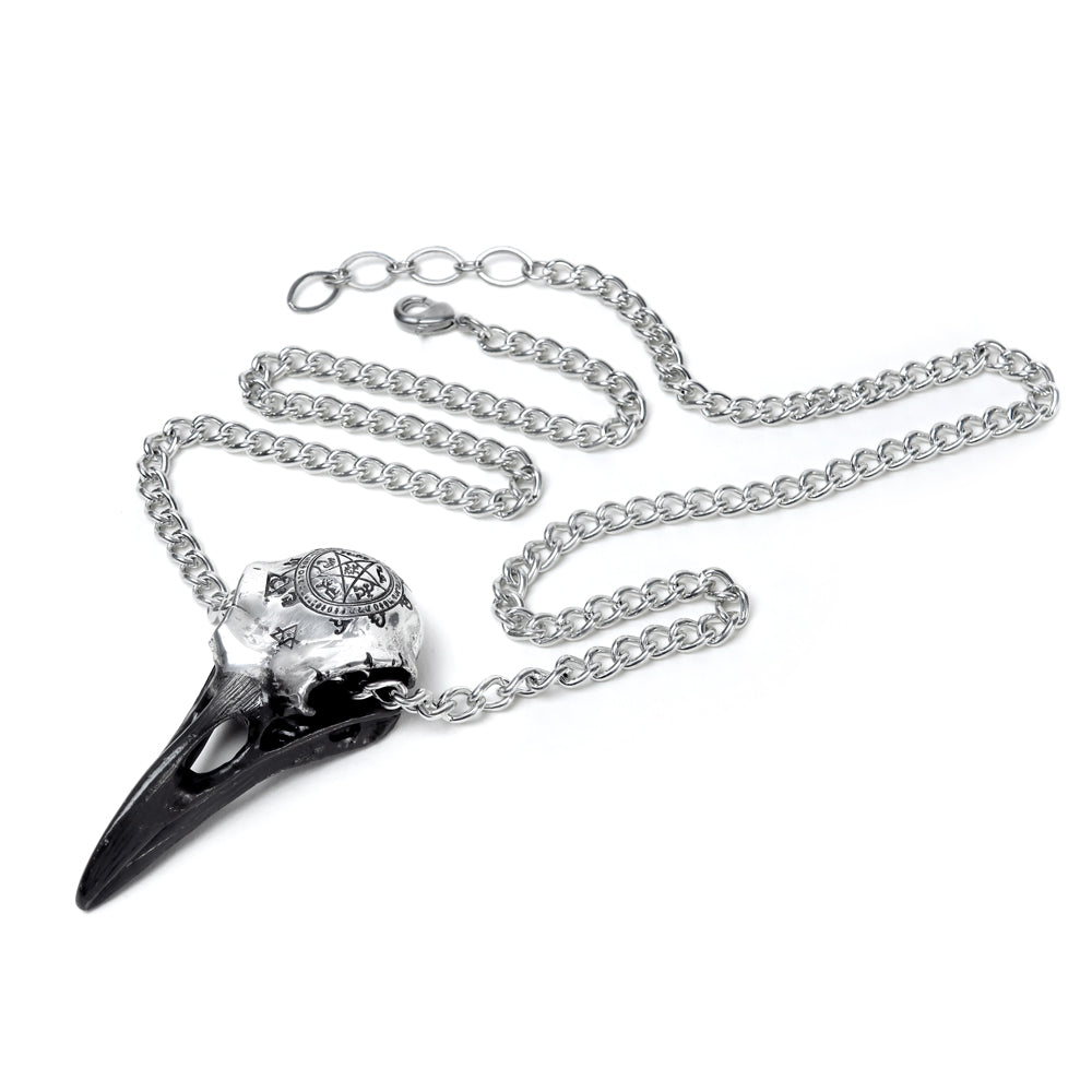 Alchemy Gothic Volvan Ravenskull Pendant (P898)