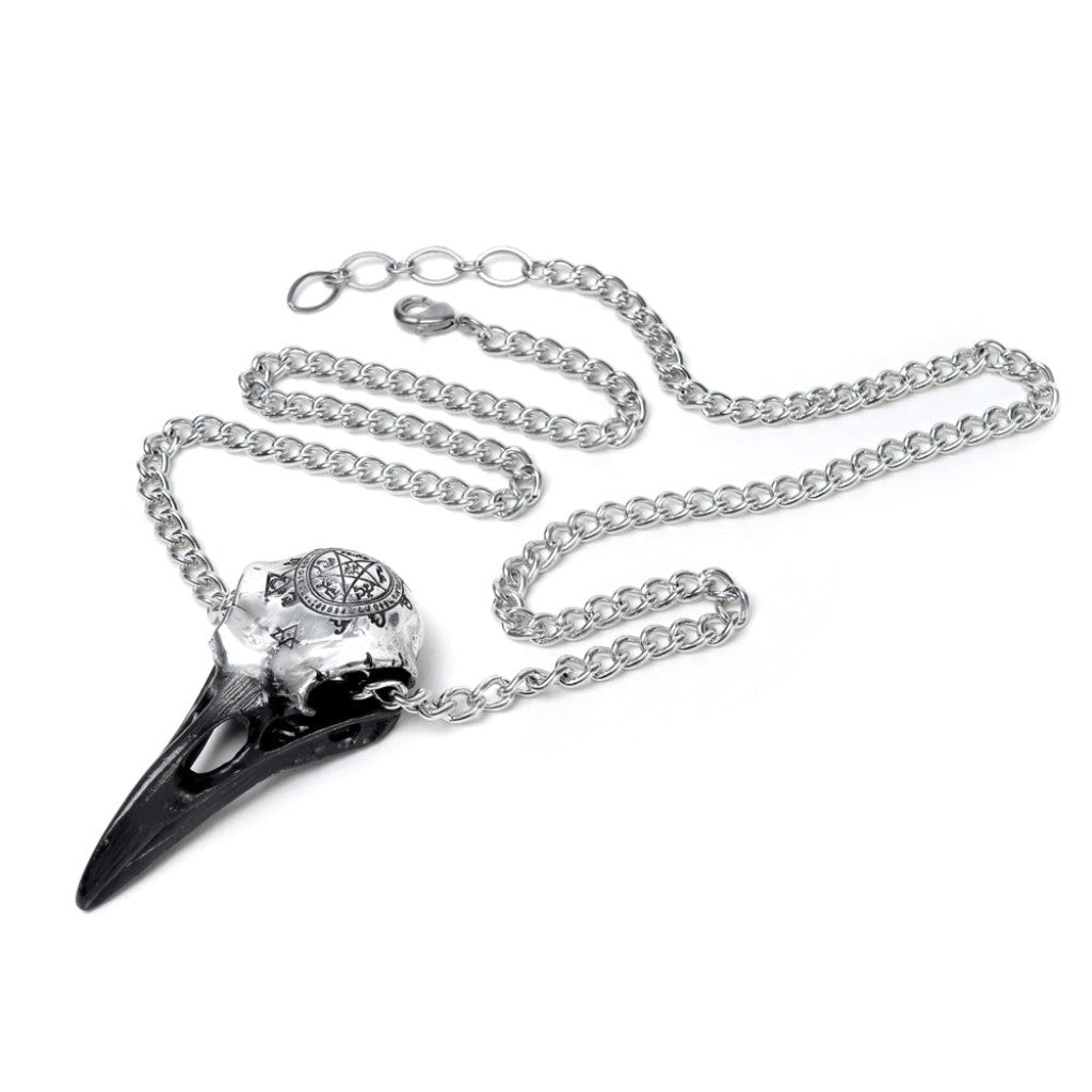 Alchemy Gothic Volvan Ravenskull Pendant (P898)