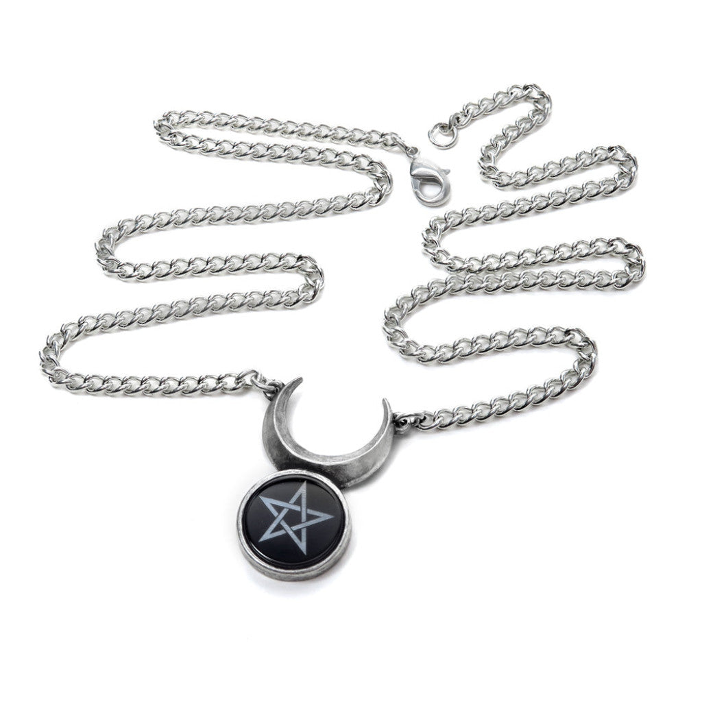 Alchemy Gothic Sin-Horned God Pendant (P911)