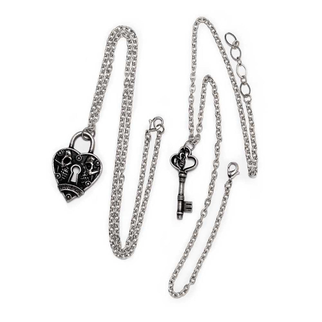 Alchemy Gothic Key To Eternity Pendant (P943)